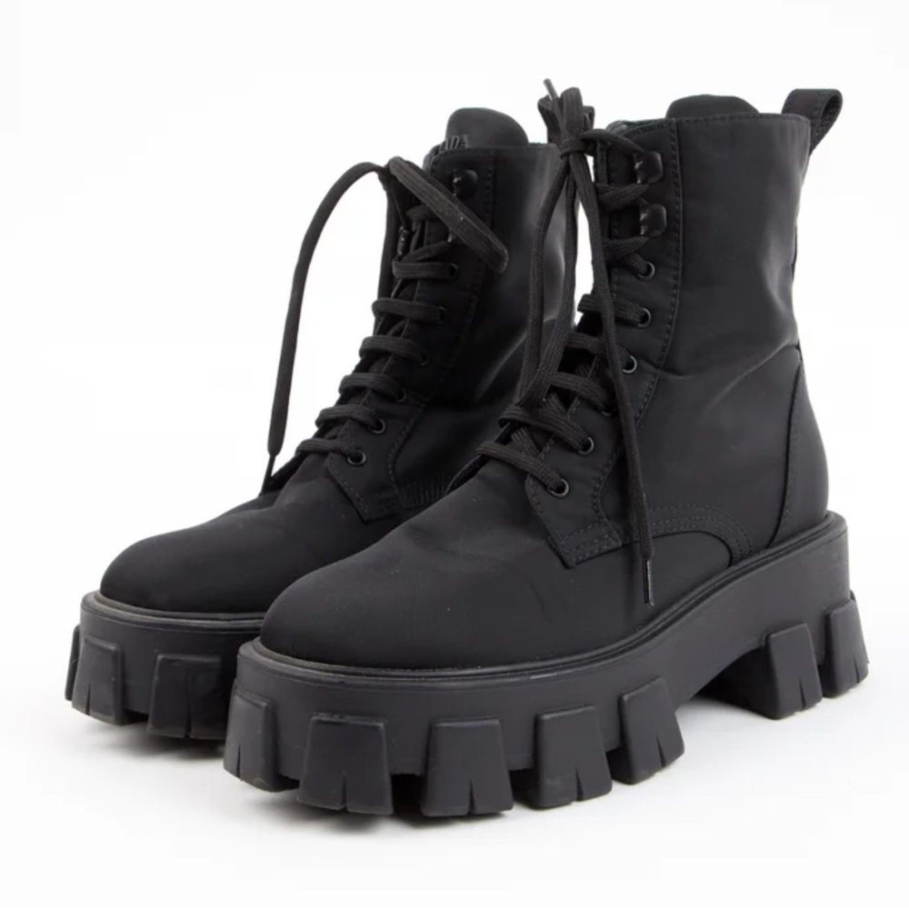 Prada Monolith Boots - MUST GO